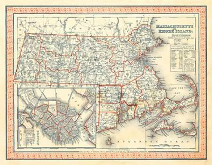 Picture of MASSACHUSETTS, RHODE ISLAND, 1846