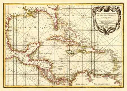 Picture of GOLFE DU MEXIQUE, 1762