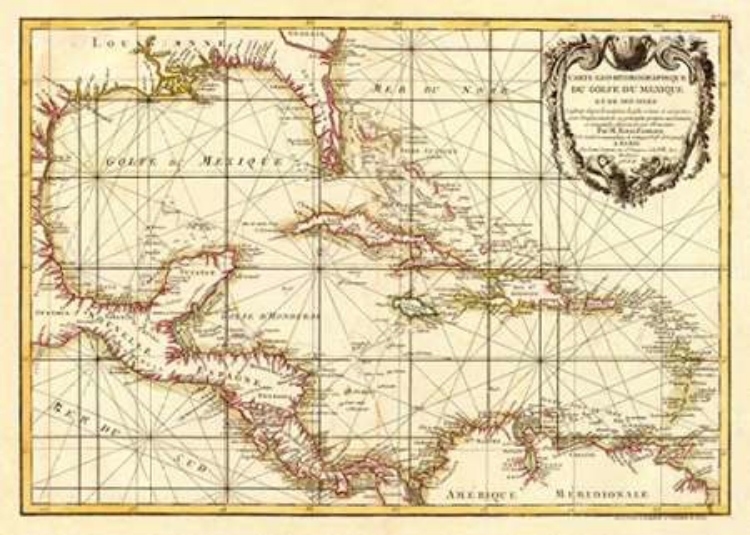 Picture of GOLFE DU MEXIQUE, 1762