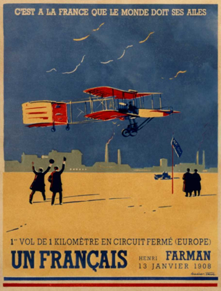 Picture of FRENCH AVIATION: COMMEMORATIVE POSTERS 2 OF 3