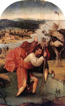 Picture of ST MUSEUMISTOPHER CARRYING THE MUSEUMIST CHILD