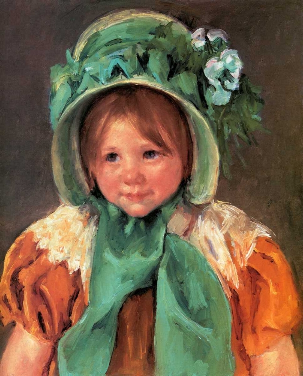 Picture of SARA IN A GREEN BONNET 1901