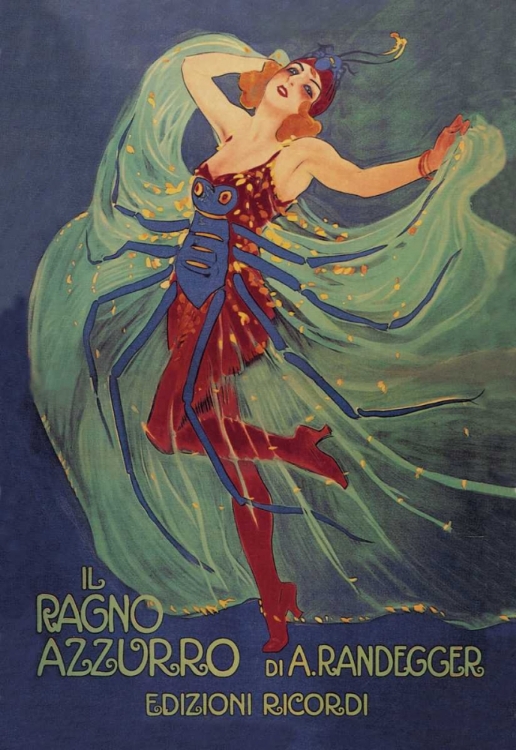 Picture of IL RAGNO AZZURRO (THE BLUE SPIDER), 1912