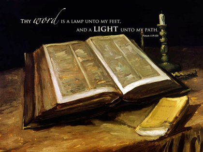 Picture of THE BIBLE: STILL LIFE WITH VERSE