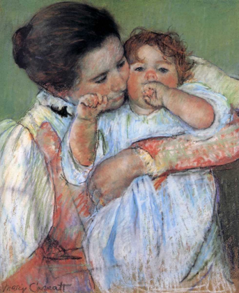 Picture of LITTLE ANNE SUCKING HER FINGER 1897