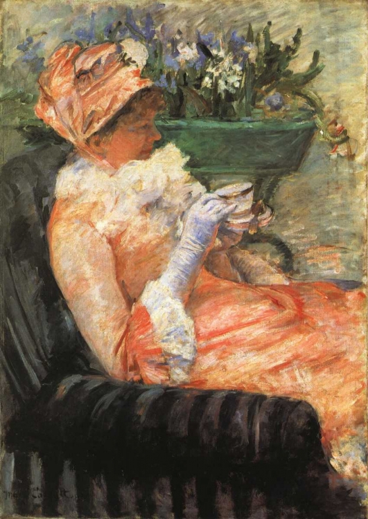 Picture of THE CUP OF TEA 1879