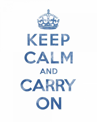 Picture of KEEP CALM AND CARRY ON - TEXTURE III