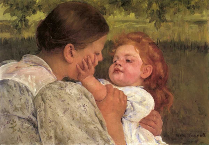 Picture of MATERNAL CARESS 1896