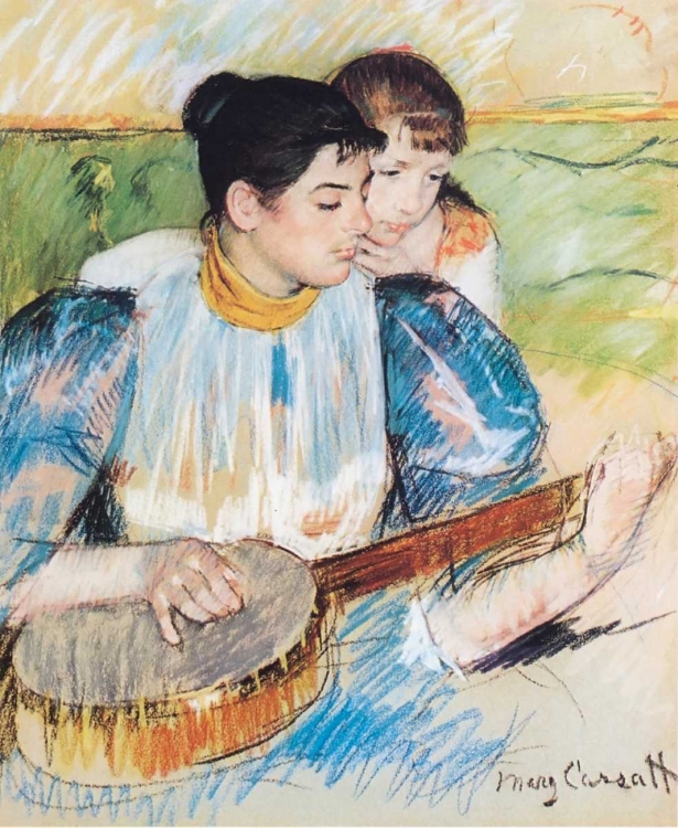 Picture of THE BANJO LESSON, 1894