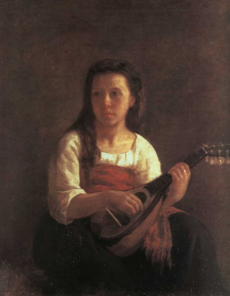 Picture of THE MANDOLIN PLAYER 1868