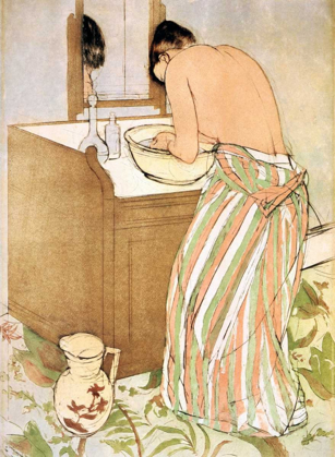 Picture of WOMAN BATHING I 1891
