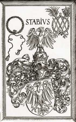 Picture of COAT OF ARMS OF JOHANN STABIUS