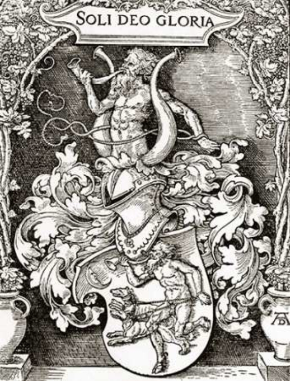 Picture of COAT OF ARMS OF JOHANN TSCHERTE
