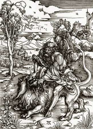 Picture of SAMSON KILLING THE LION