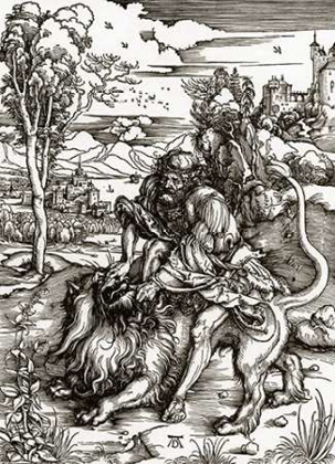 Picture of SAMSON KILLING THE LION
