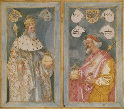 Picture of THE EMPERORS CHARLEMAGNE AND SIGISMUND