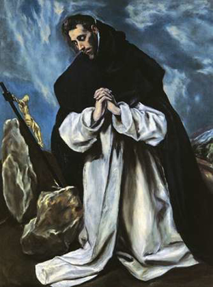 Picture of SAINT DOMINIC IN PRAYER