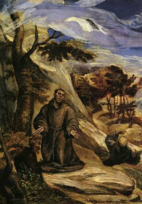 Picture of SAINT FRANCIS RECEIVING THE STIGMATA
