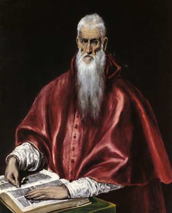 Picture of SAINT JEROME AS A SCHOLAR
