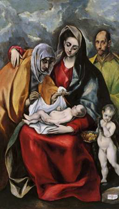 Picture of THE HOLY FAMILY WITH SAINT ANNE