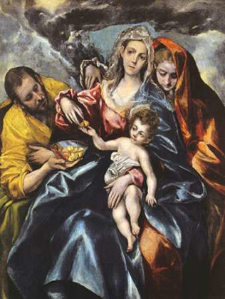 Picture of THE HOLY FAMILY WITH SAINT MARY MAGDALEN