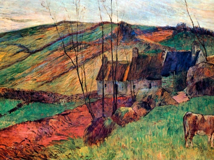 Picture of BRETON LANDSCAPE 1888