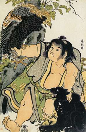 Picture of KINTARO AND THE WILD ANIMALS 1780S