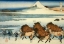 Picture of PEASANTS LEADING OXEN IN THE NEW FIELDS AT ONO 1835