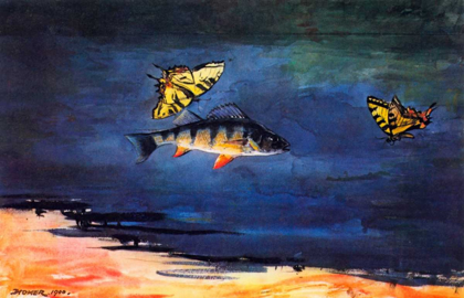 Picture of FISH AND BUTTERFLIES