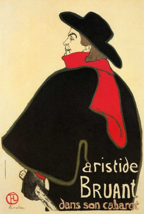 Picture of ARISTIDE BRUANT IN HIS CABARET