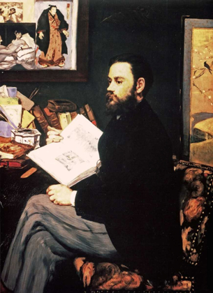 Picture of EMILE ZOLA, 1868