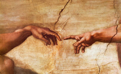 Picture of CREATION OF ADAM - DETAIL