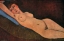 Picture of RECLINING NUDE BLUE CUSHION