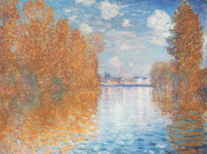 Picture of AUTUMN EFFECT AT ARGENTEUIL, 1873