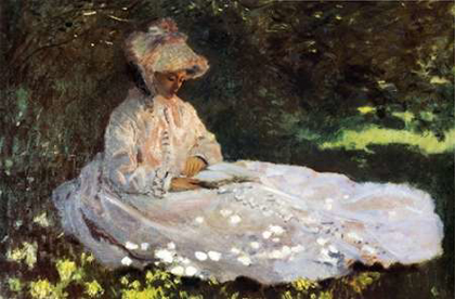 Picture of CAMILLE READING 1872