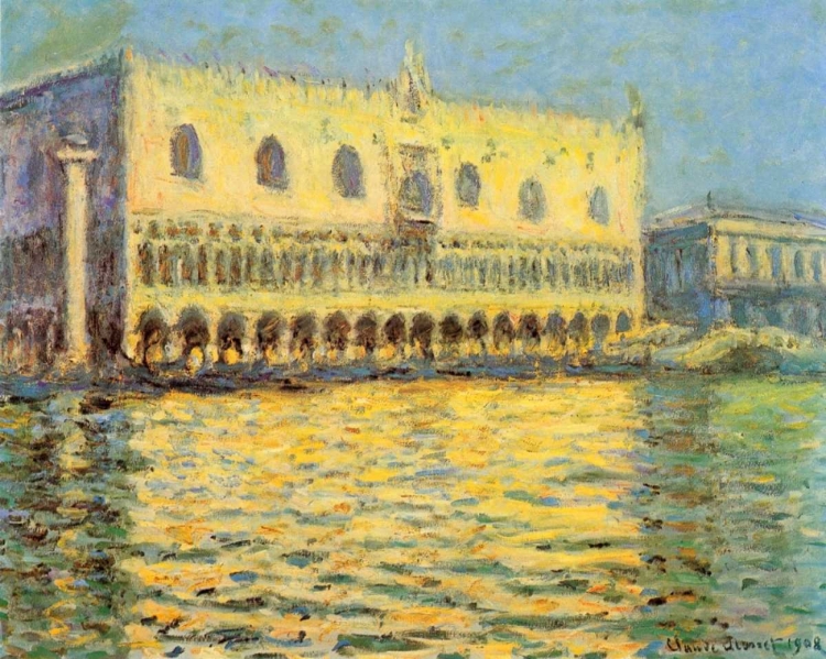 Picture of DOGES PALACE SEEN FROM SAN GIORGIO