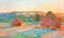 Picture of HAYSTACKS END OF SUMMER EVENING 1891