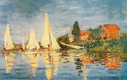 Picture of SAILBOATS AT ARGENTEUIL