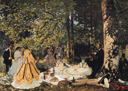 Picture of STUDY FOR THE PICNIC LUNCH 1865