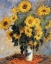 Picture of BOUQUET OF SUNFLOWERS, 1880