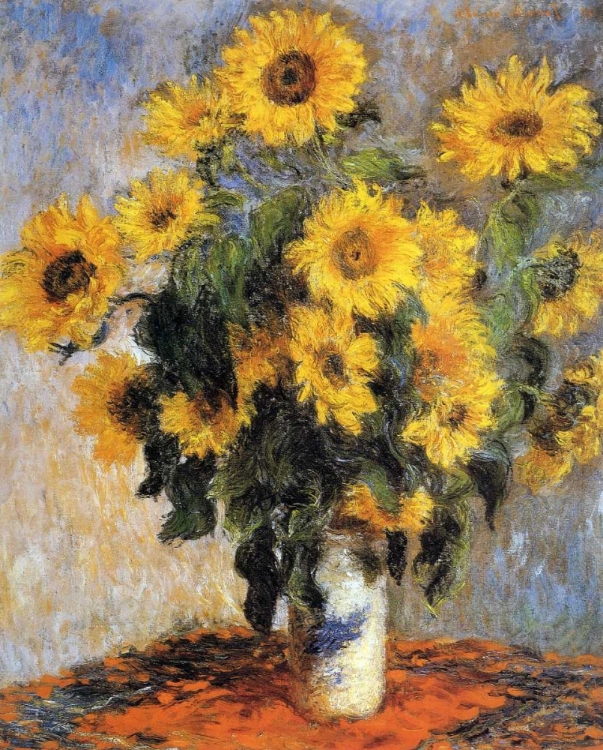 Picture of BOUQUET OF SUNFLOWERS, 1880
