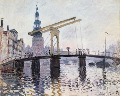 Picture of THE DRAWBRIDGE AMSTERDAM 1874