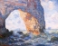 Picture of THE MANNEPORTE AT ETRETAT 1883
