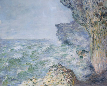 Picture of THE SEA AT FECAMP 1881