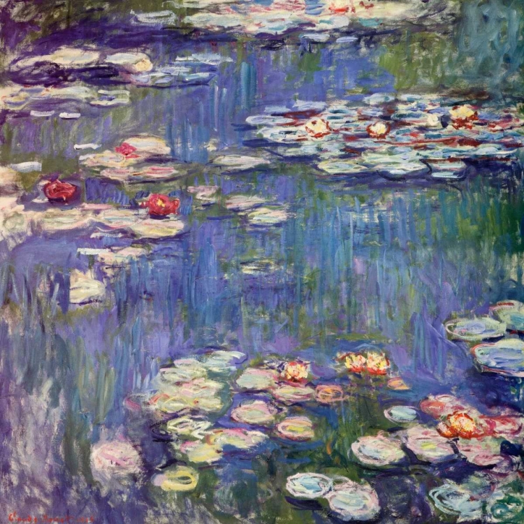 Picture of WATER LILIES 1914