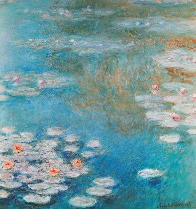 Picture of WATERLILIES AT GIVERNY 1908