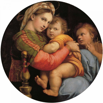Picture of MADONNA AND CHILD WITH ST JOHN 6