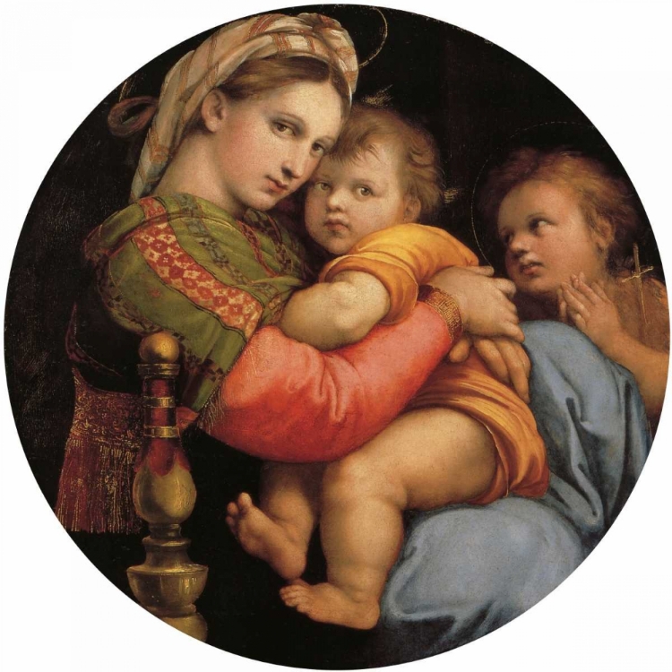 Picture of MADONNA AND CHILD WITH ST JOHN 6
