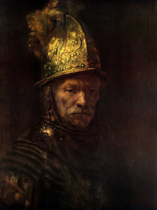 Picture of MAN WITH GOLD HELMET