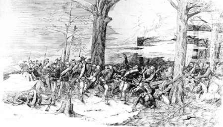 Picture of CIVIL WAR BATTLE SCENE